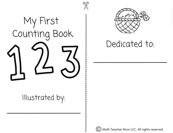PDF Digital Download: My First Counting Book