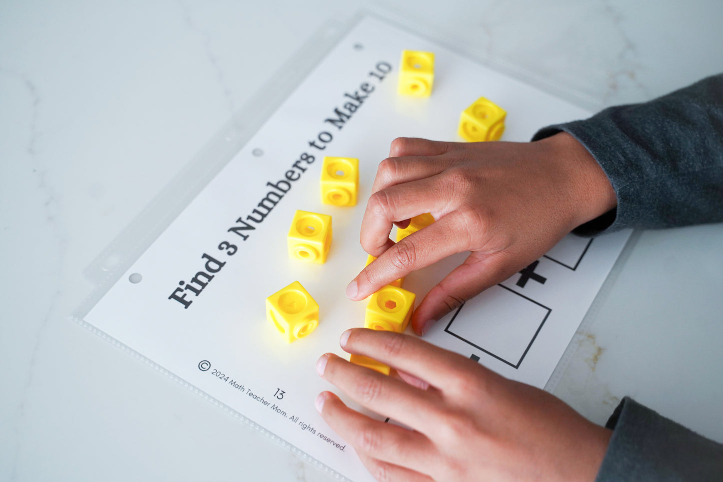 Physical Product: Math Foundations Kit